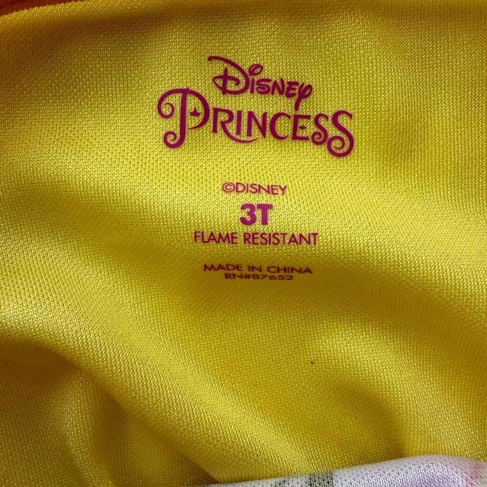 Disney Princess Belle Toddler Girls Fantasy Nightgown Beauty and the Beast 3T - Picture 9 of 11